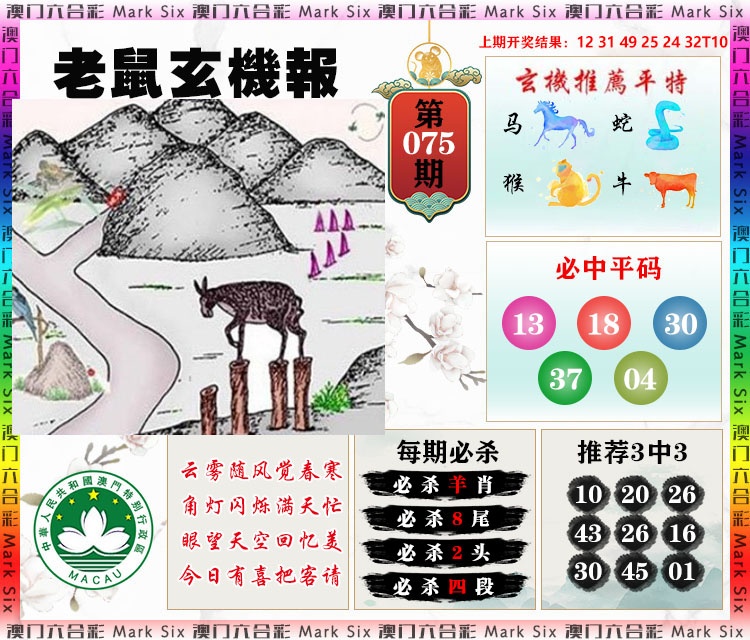 075期老鼠玄机报[图]